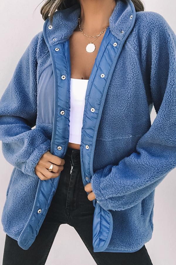 Pocketed Fleece Jacket