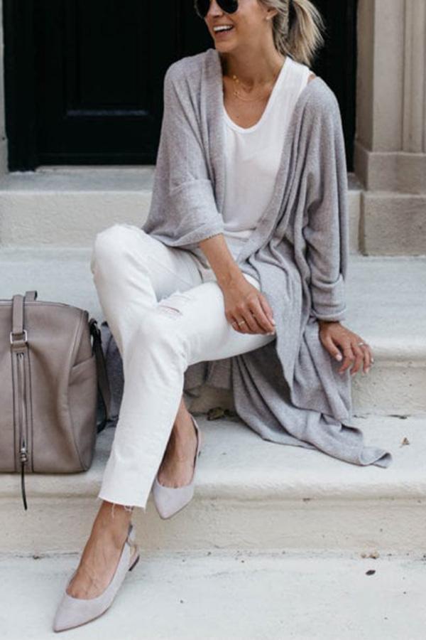 Open Knit Cardigan