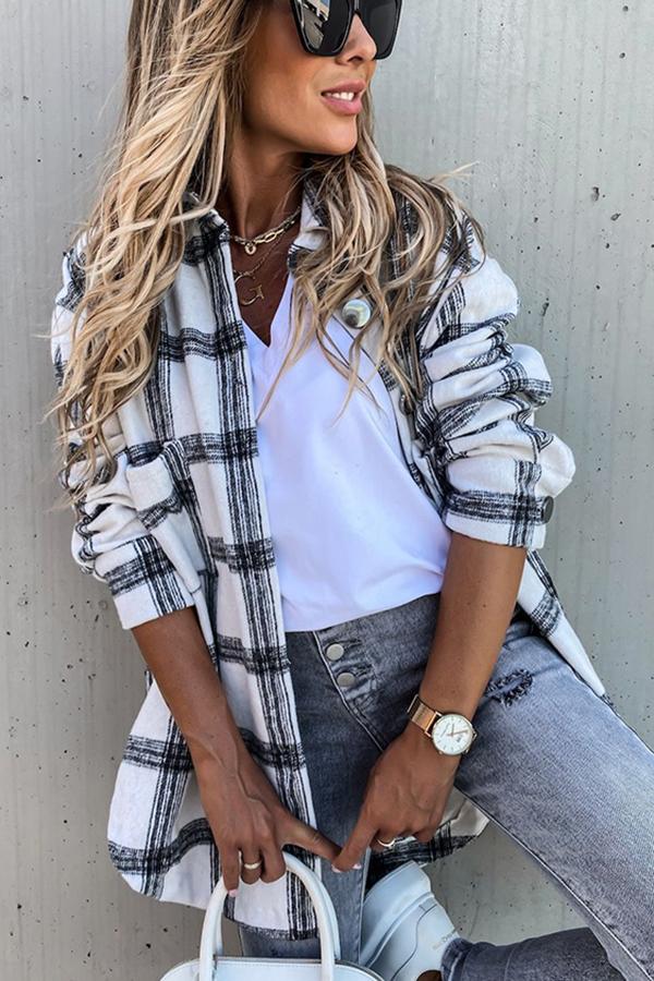Contentment Plaid Shacket