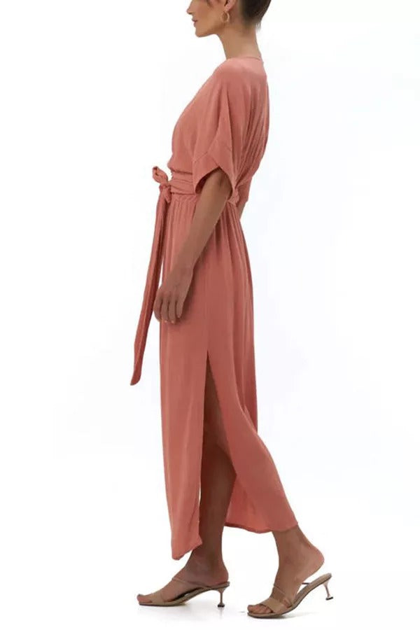 The Melody Dolman Sleeves Maxi Dress