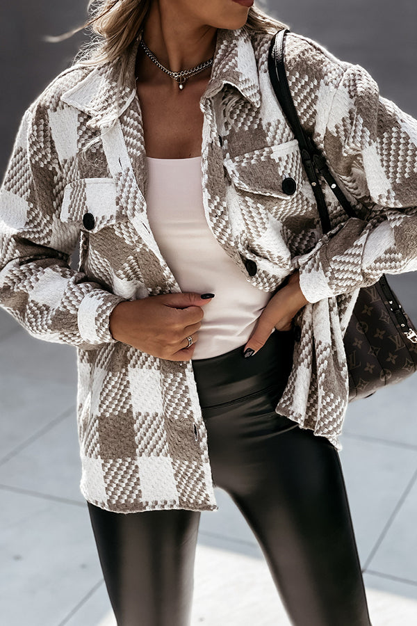 Square Beige Jacket