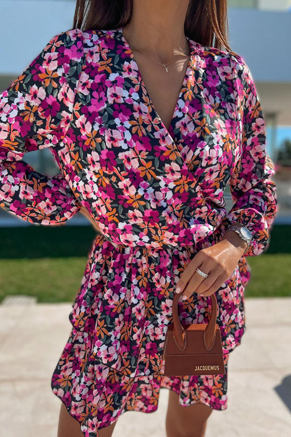 New Fashion Printed Long Sleeve Dress