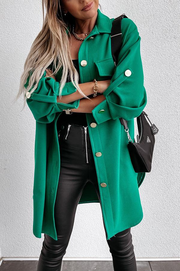 Pocketed Utility Coat