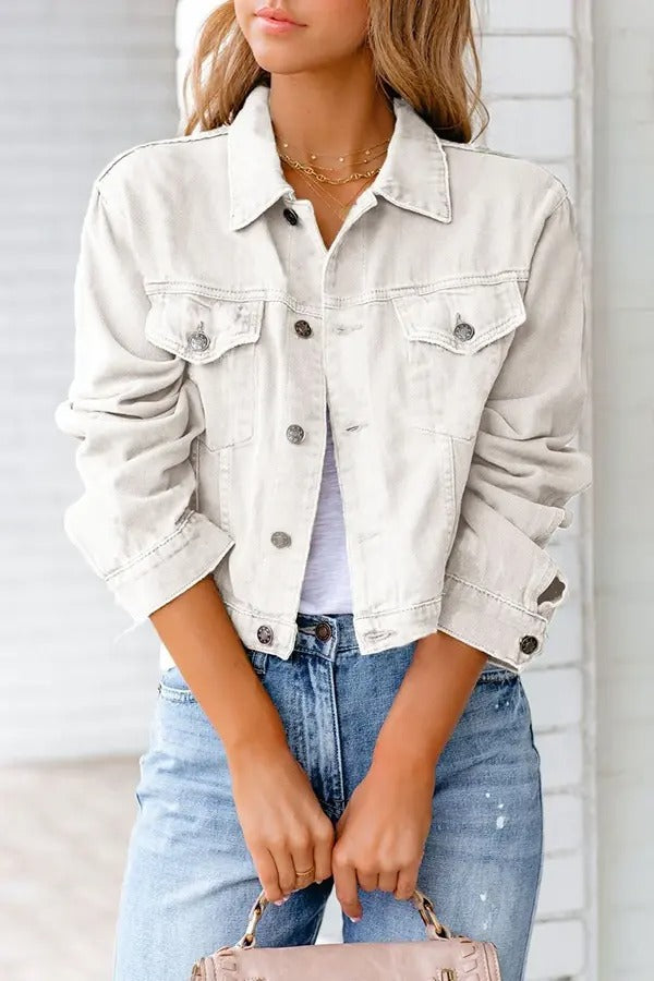 Plain Simple Denim Jacket