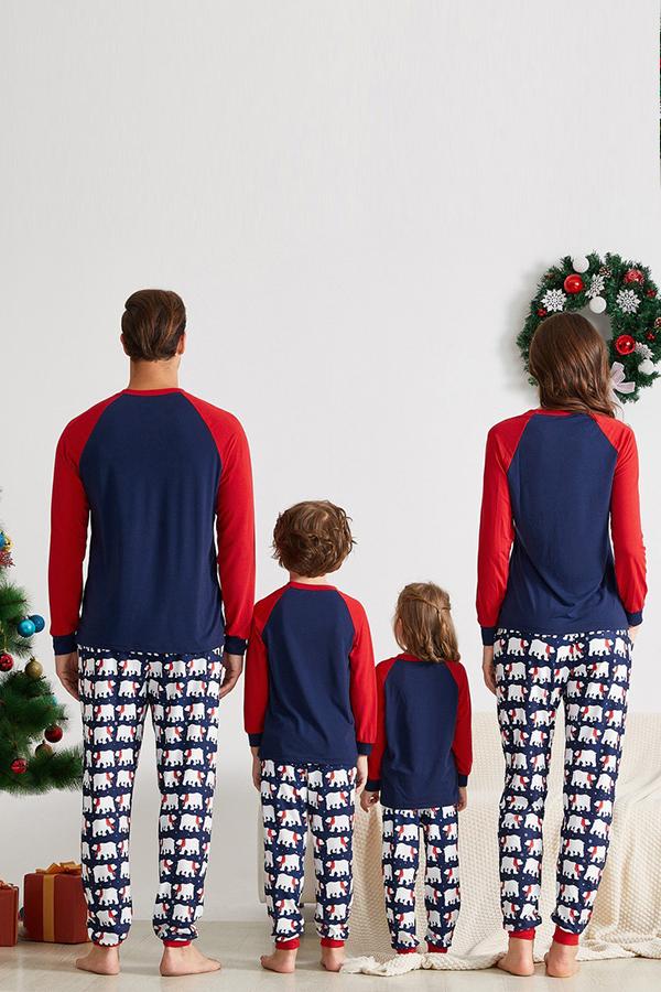 Christmas Family Pajamas Matching Sets, Xmas Deer Sleepwear for Family Mens Womens