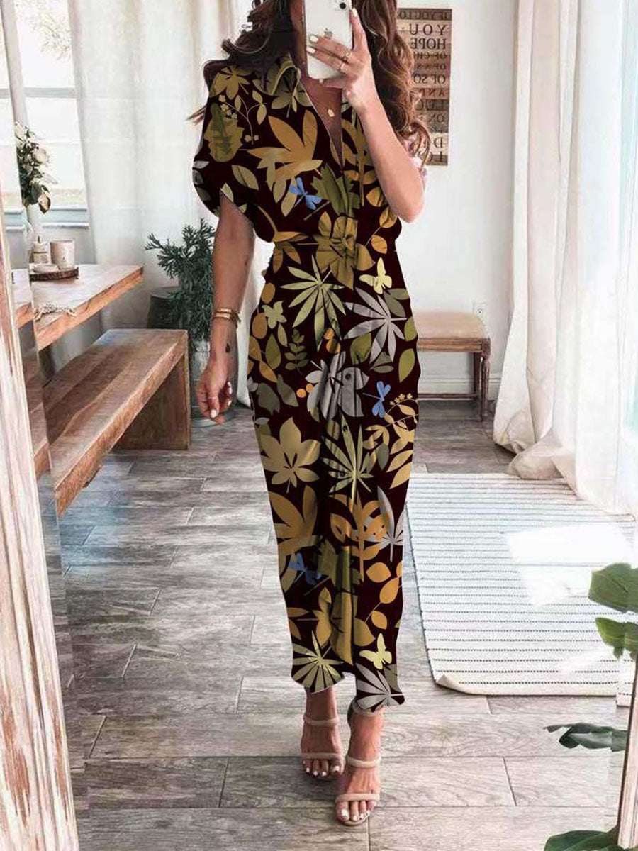 New print dress