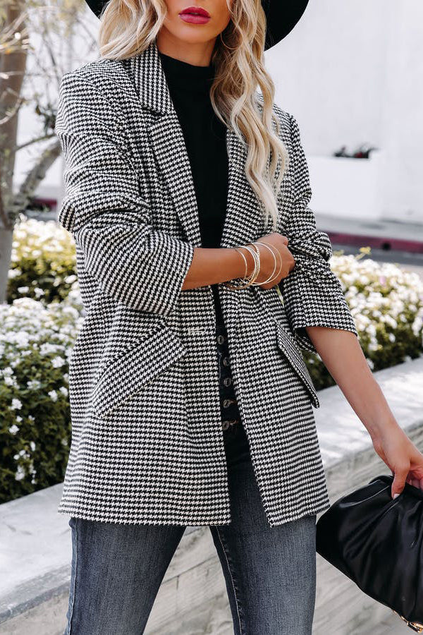 Classic Chiffon suit coat
