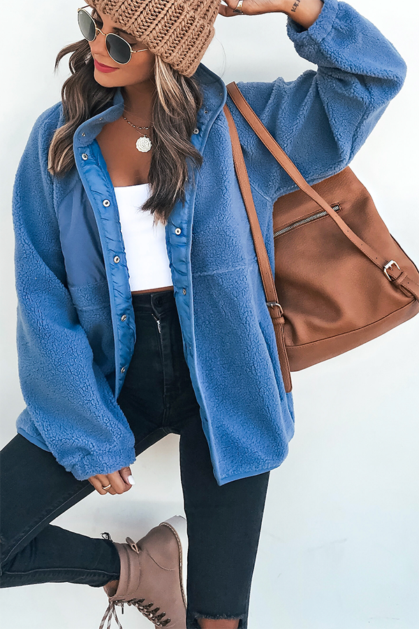 Pocketed Fleece Jacket