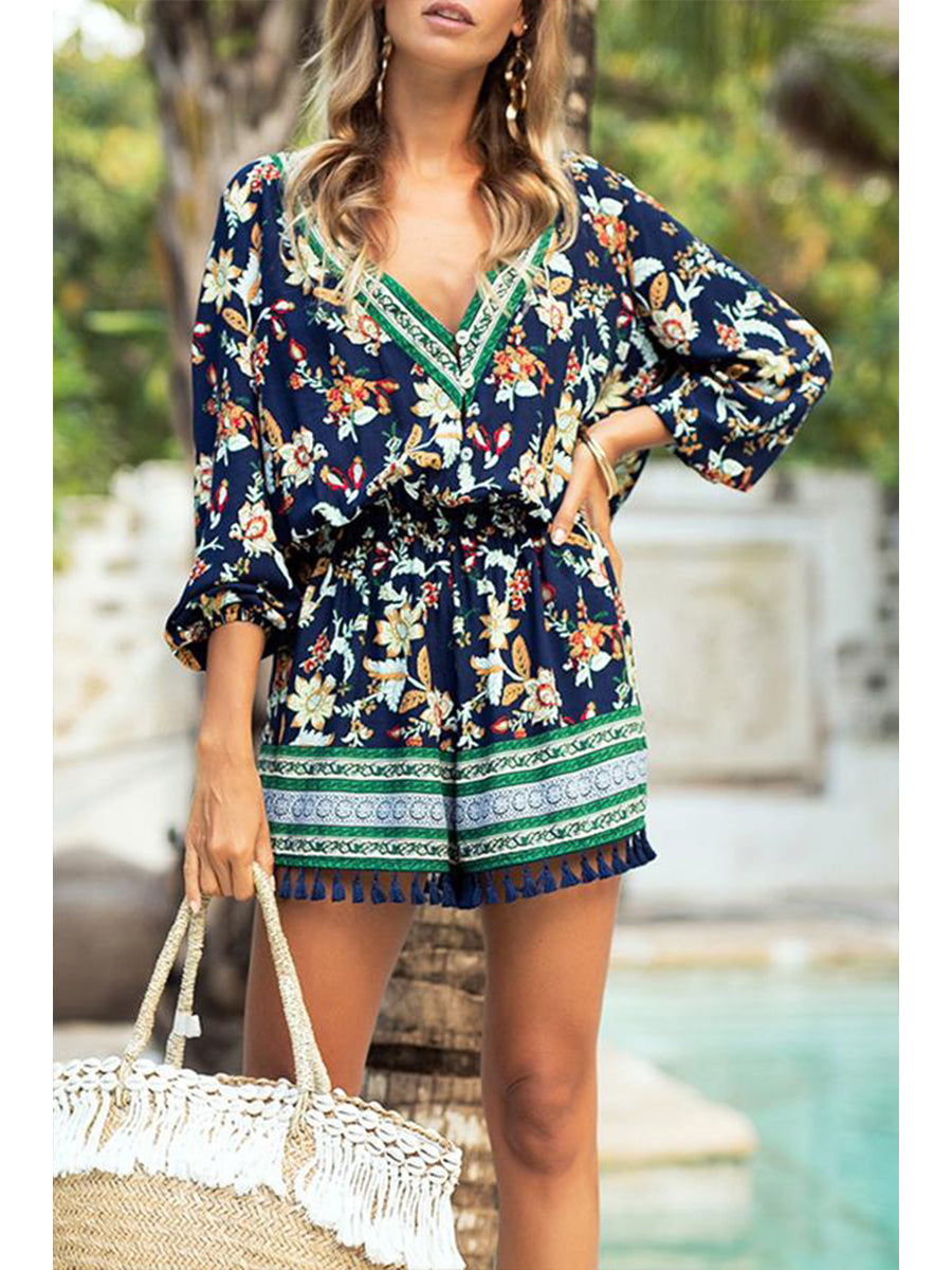 Casual Tassels Jumpsuit