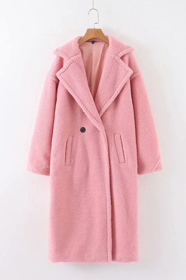 Lamb Wool Coat Plus Size