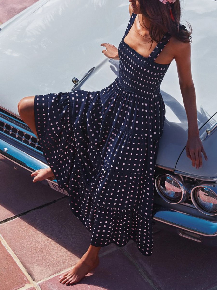 Printed Bandage Dress
