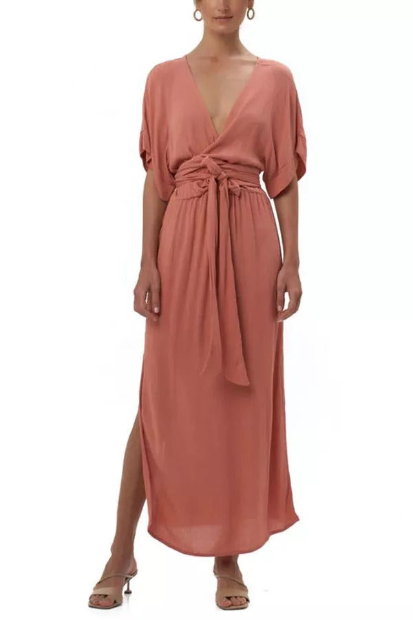 The Melody Dolman Sleeves Maxi Dress