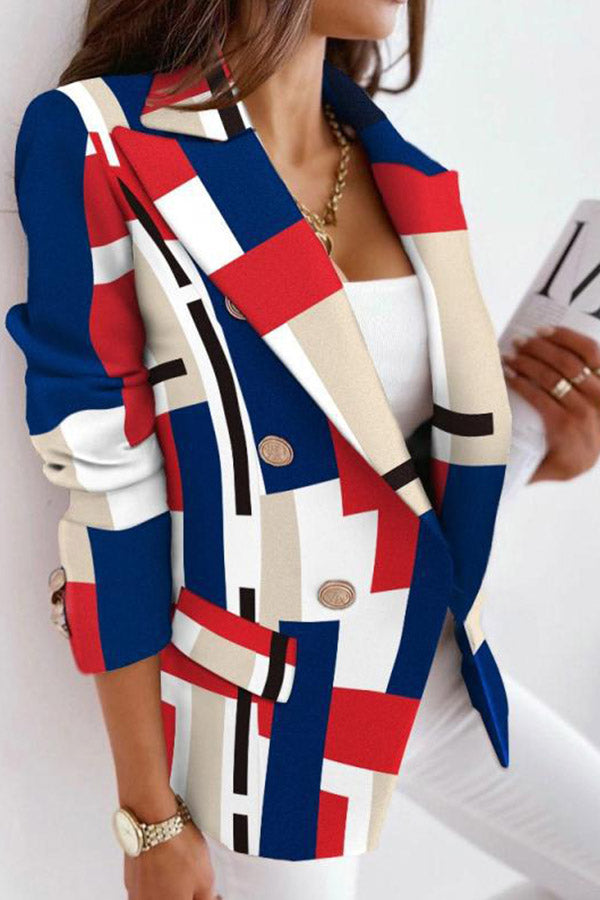 Plaid Suit Jacket