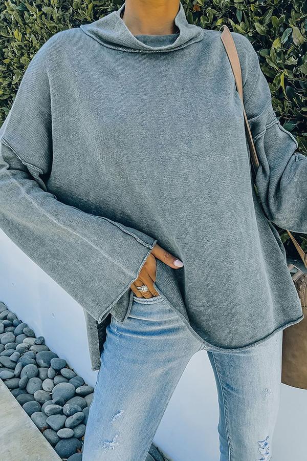 Bell Seleeve Relaxed Sweatshirt