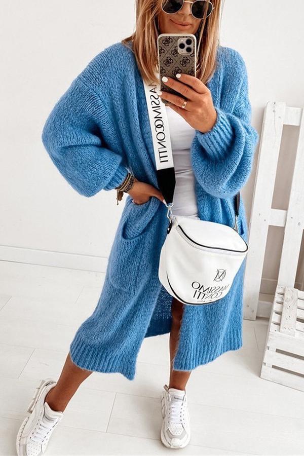 Chill Pocketed Knit Cardigan