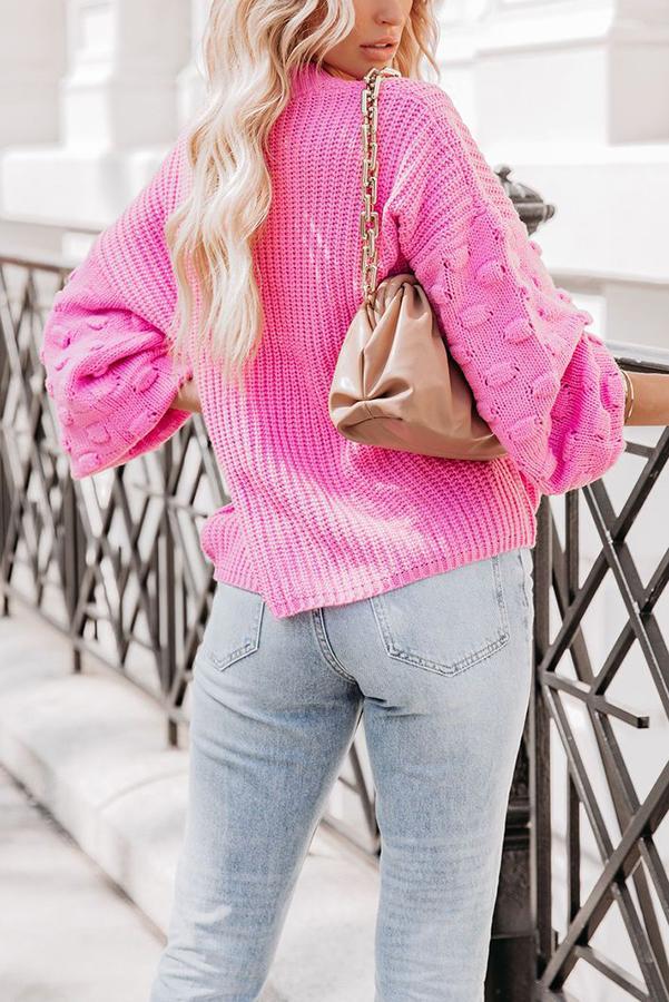 Balloon Sleeve Sweater