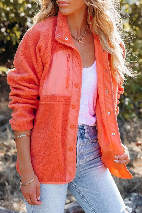 CABIN POCKETED FLEECE JACKET
