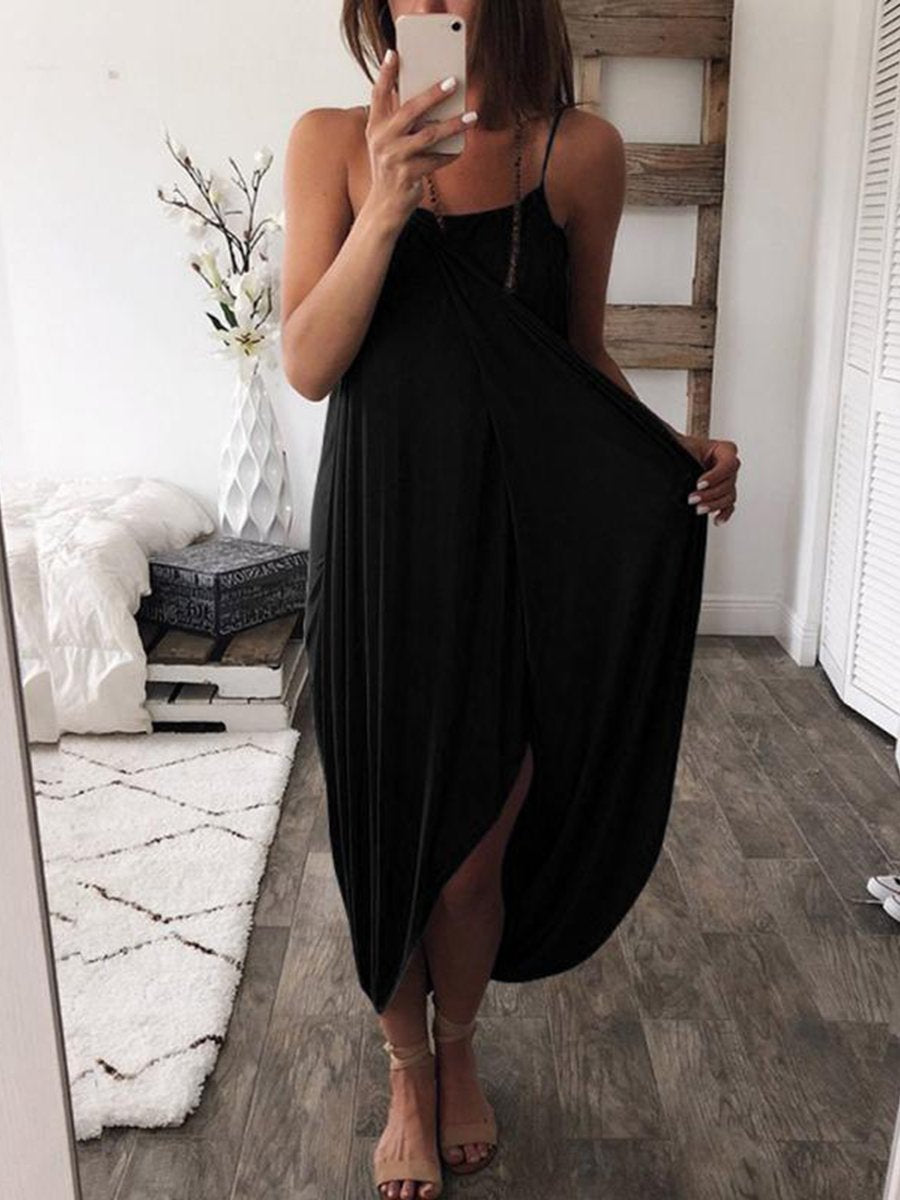 Splendid Entrance Wrap Midi Dress