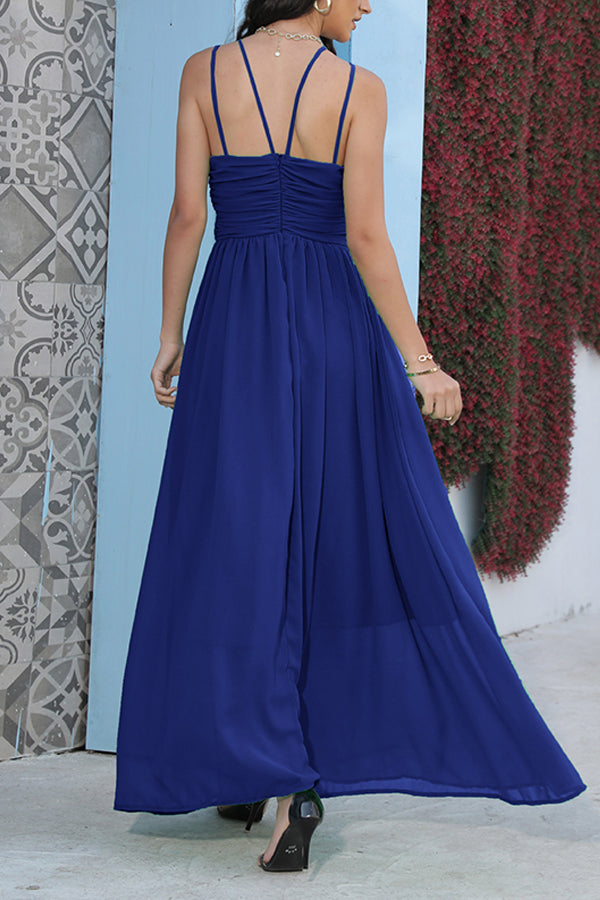 Women's Chiffon Long Temperament Commuter Dress