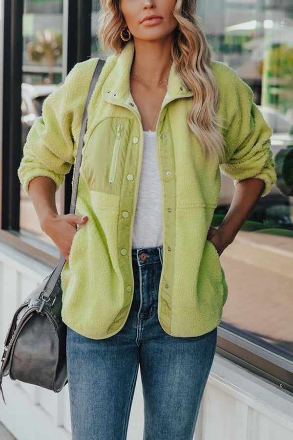 CABIN POCKETED FLEECE JACKET