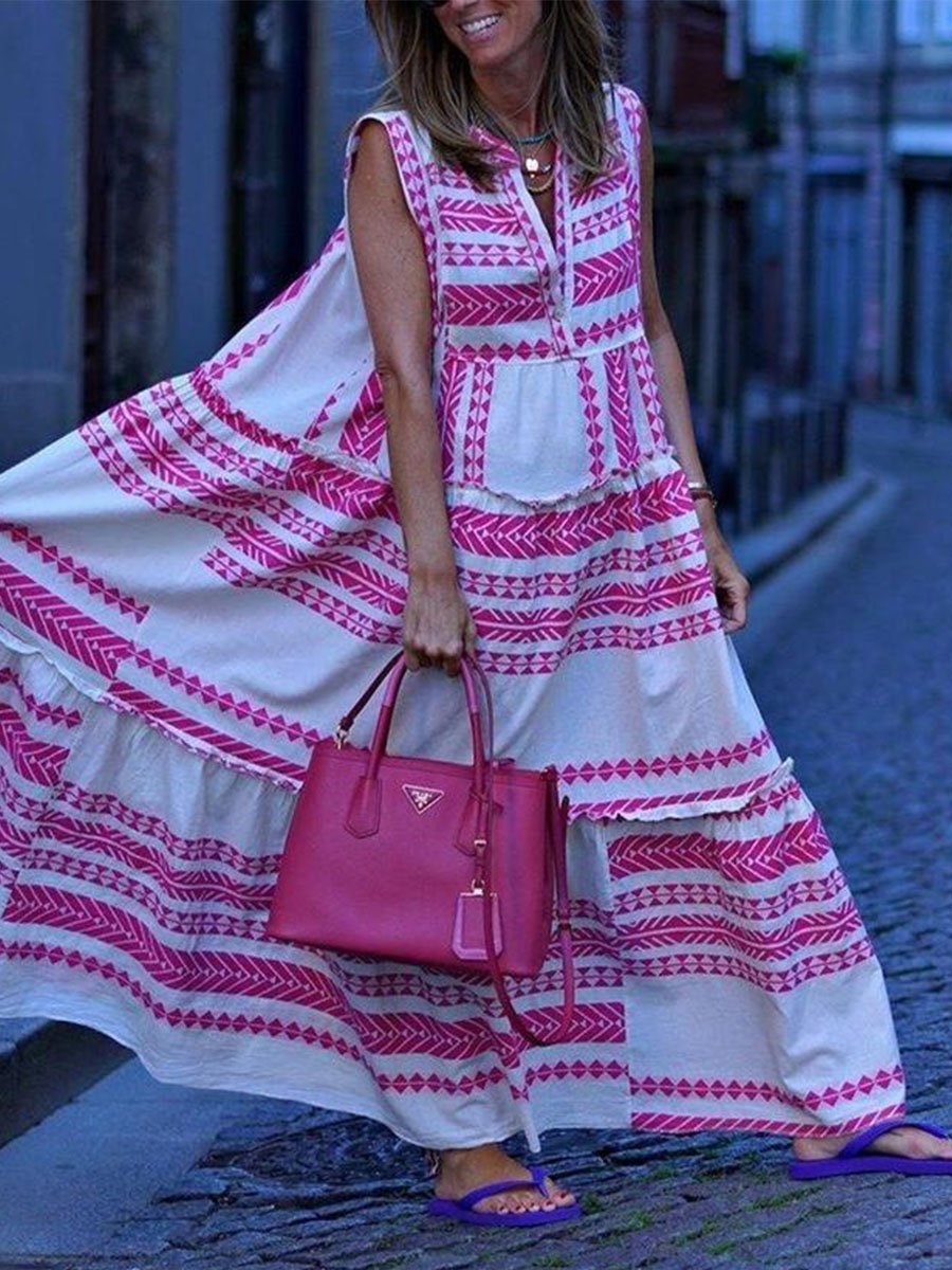 Blowing in the Wind Maxi Dress