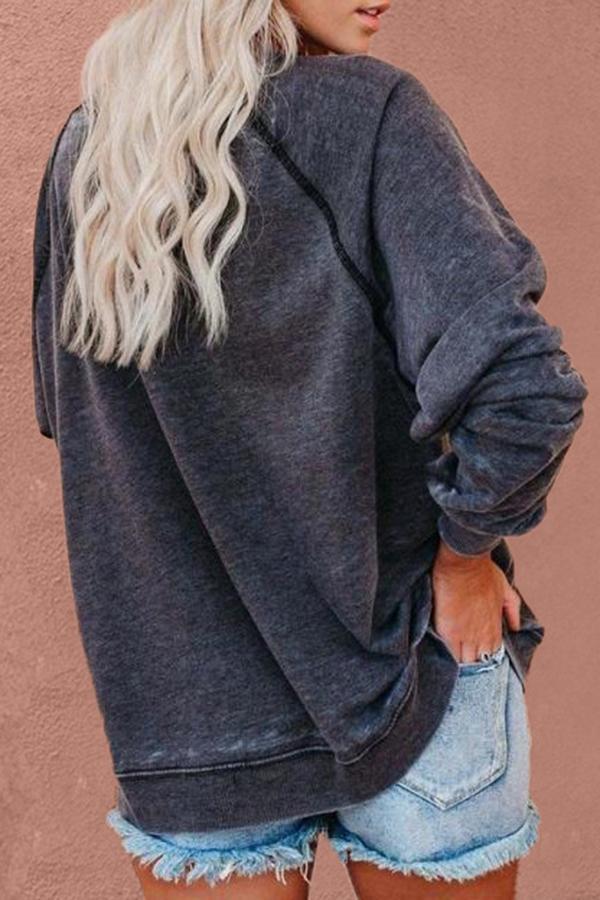 Christmas Hat Solid Color Sweatshirt