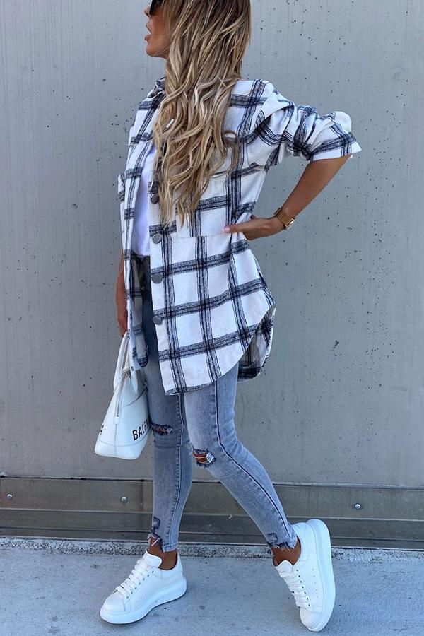 Contentment Plaid Shacket