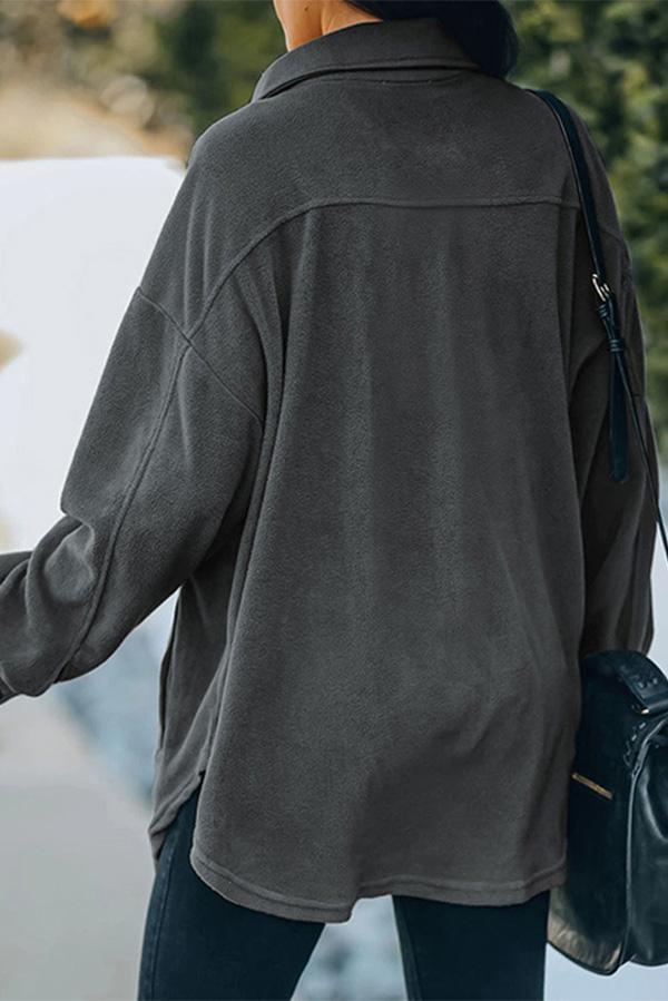Mid-length Cardigan Loose Jacket