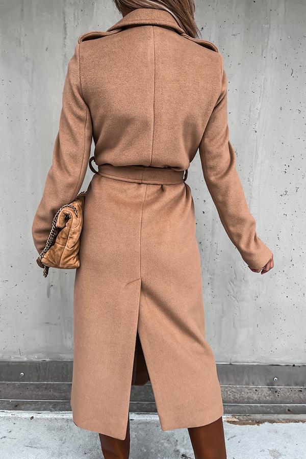 Casual Solid Coat