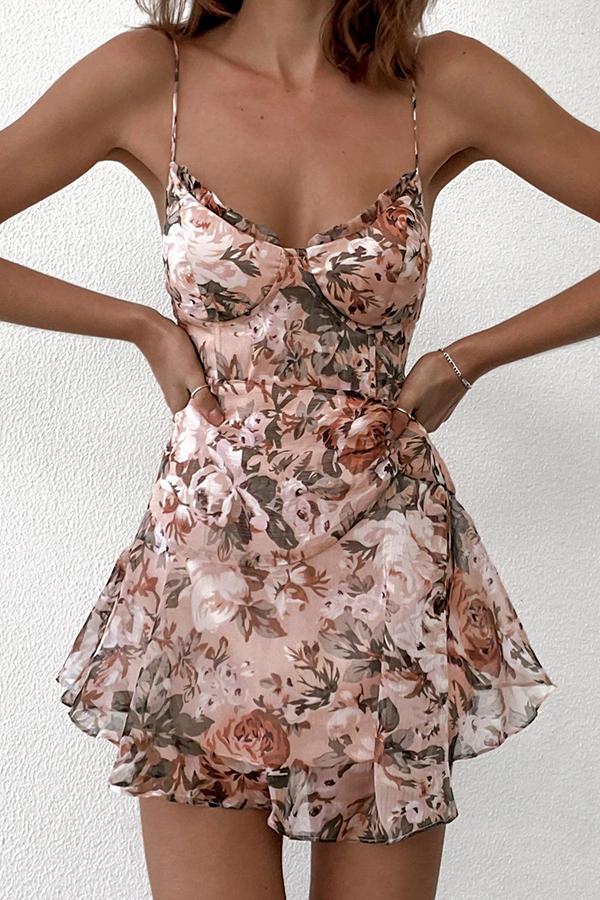 Holiday Dress With Ruffles