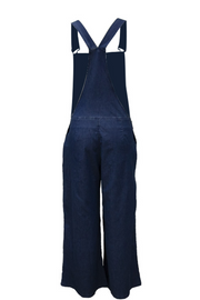 Casual Solid Pocket Fold Strapless Jumpsuits