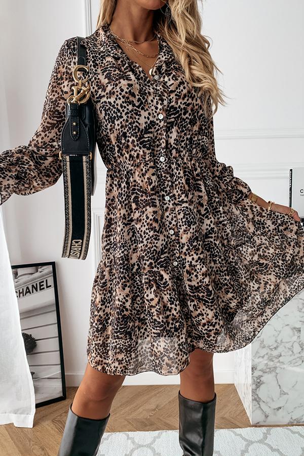 Leopard Mini Dress