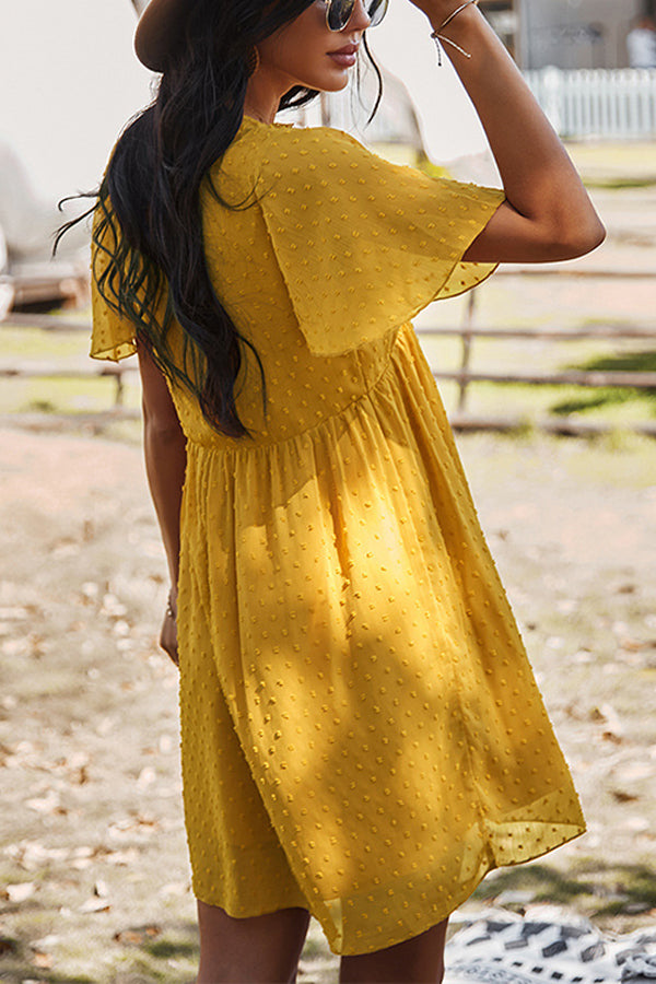 Bohemian Resort V-neck Sexy Skirt