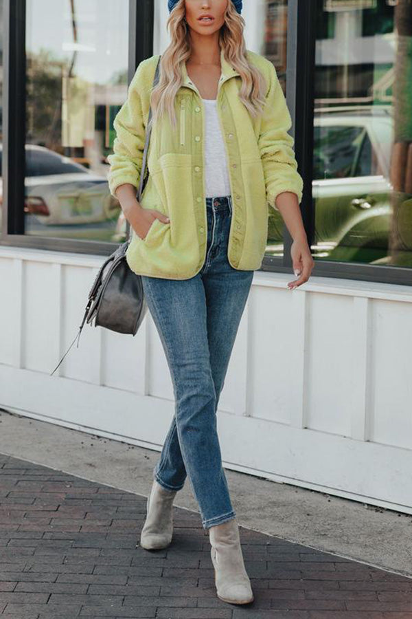 CABIN POCKETED FLEECE JACKET
