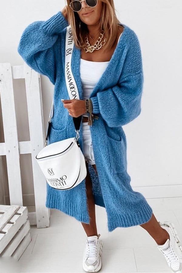 Chill Pocketed Knit Cardigan