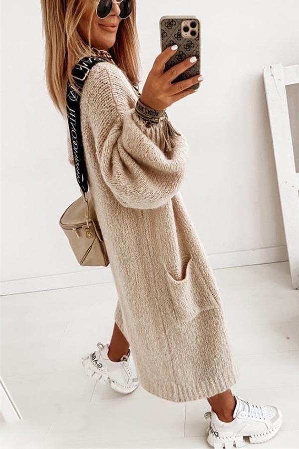 Chill Pocketed Knit Cardigan