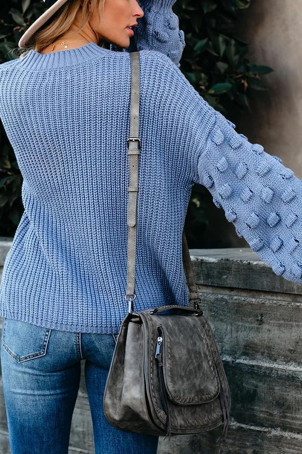 Balloon Sleeve Sweater