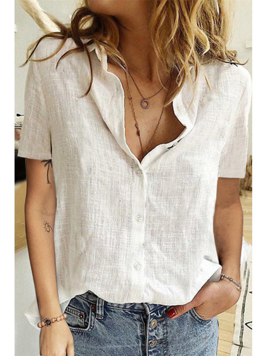 Short Sleeve Button Down Shirt