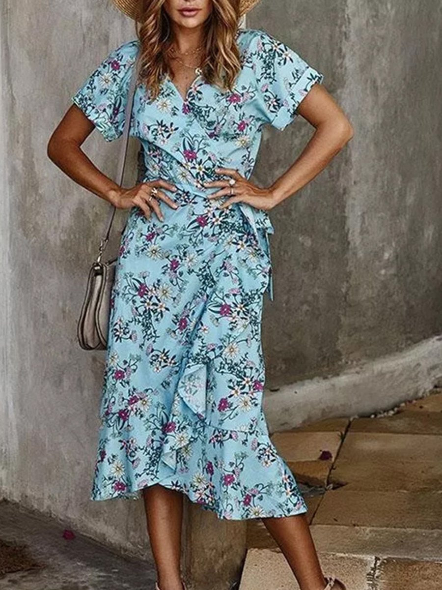 Summer Casual Print Dress