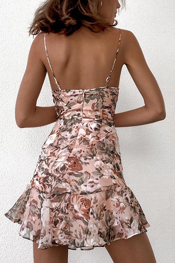 Holiday Dress With Ruffles