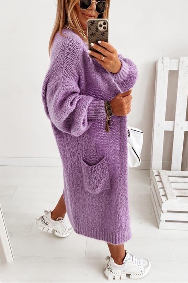 Chill Pocketed Knit Cardigan