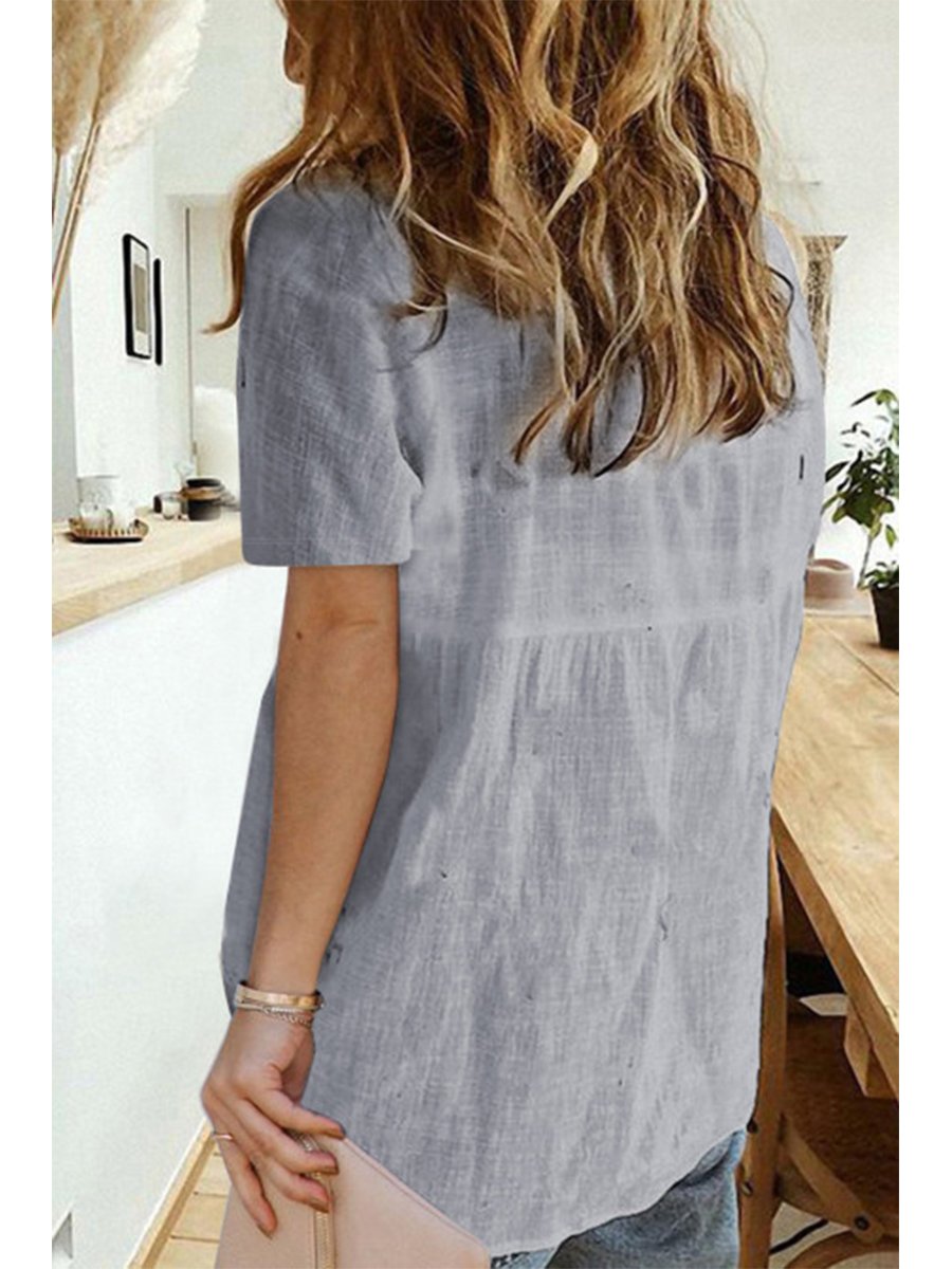 Short Sleeve Button Down Shirt