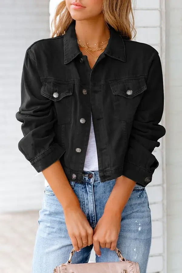 Plain Simple Denim Jacket