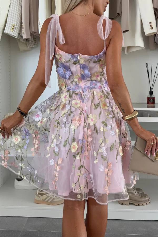 SUMMER JULY STRAPPY DRESS