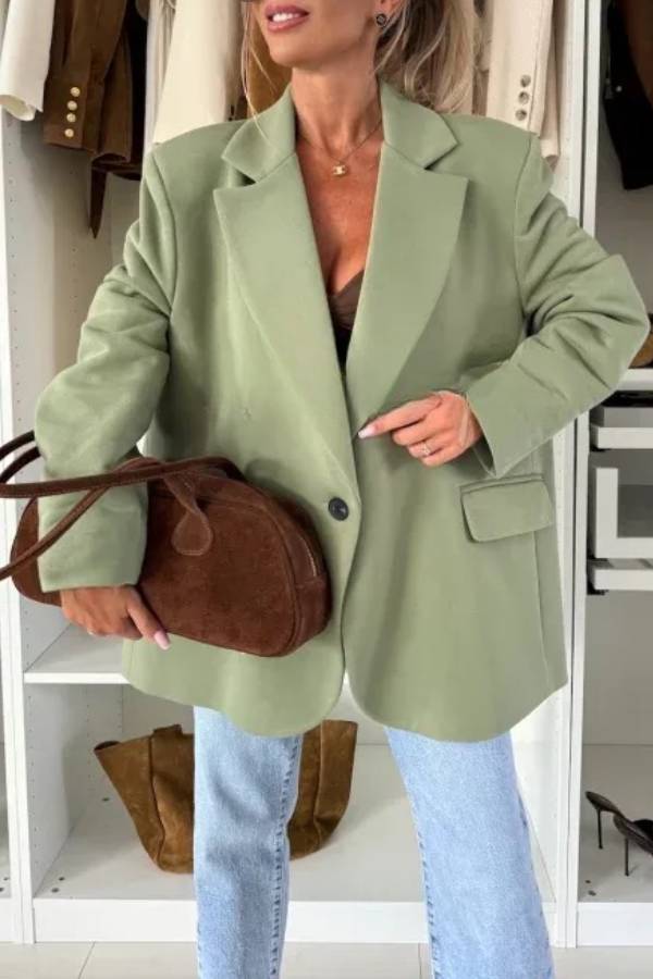 PALERMO MATCHA OVERSIZE JACKET