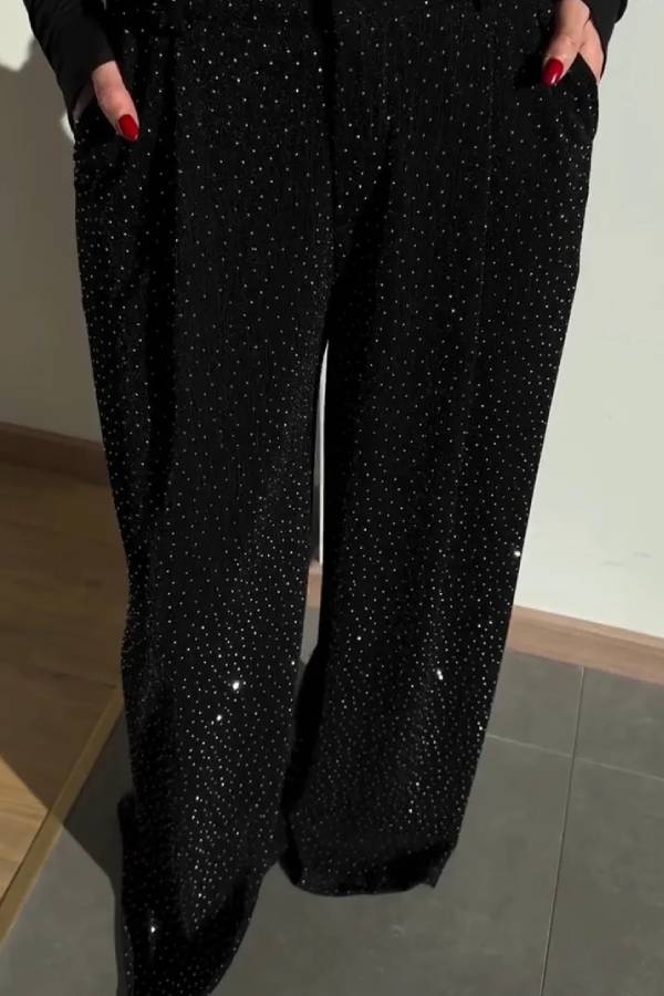 Women Hot Stamping Casual Pants