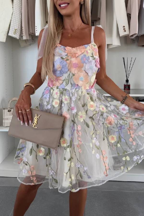 SUMMER JULY STRAPPY DRESS