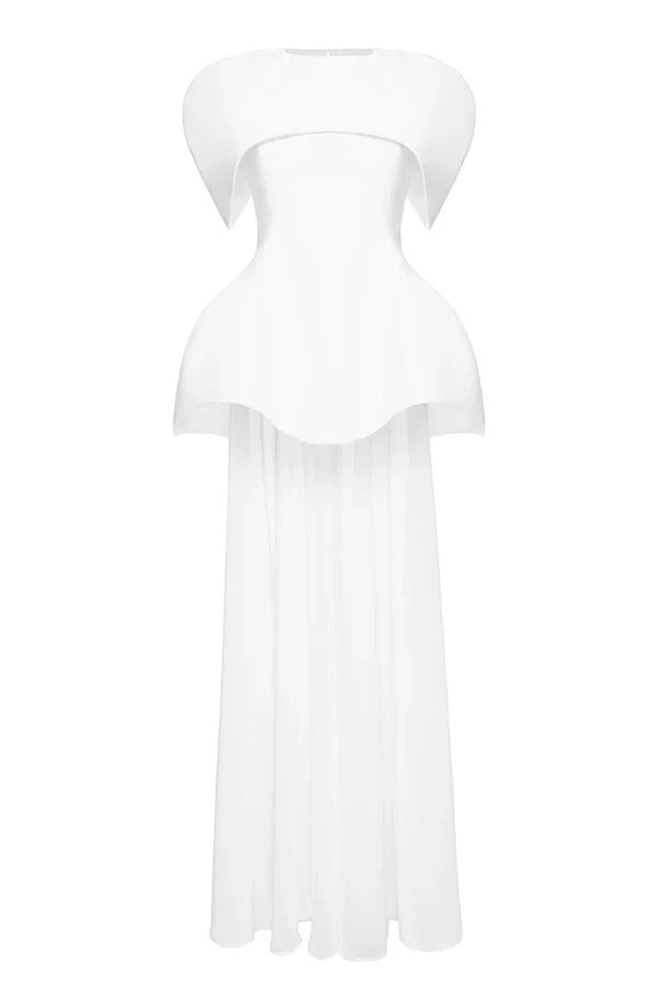 Celeste Capelet Overlay Two-Piece Set