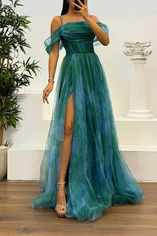 Tulle Evening Dress