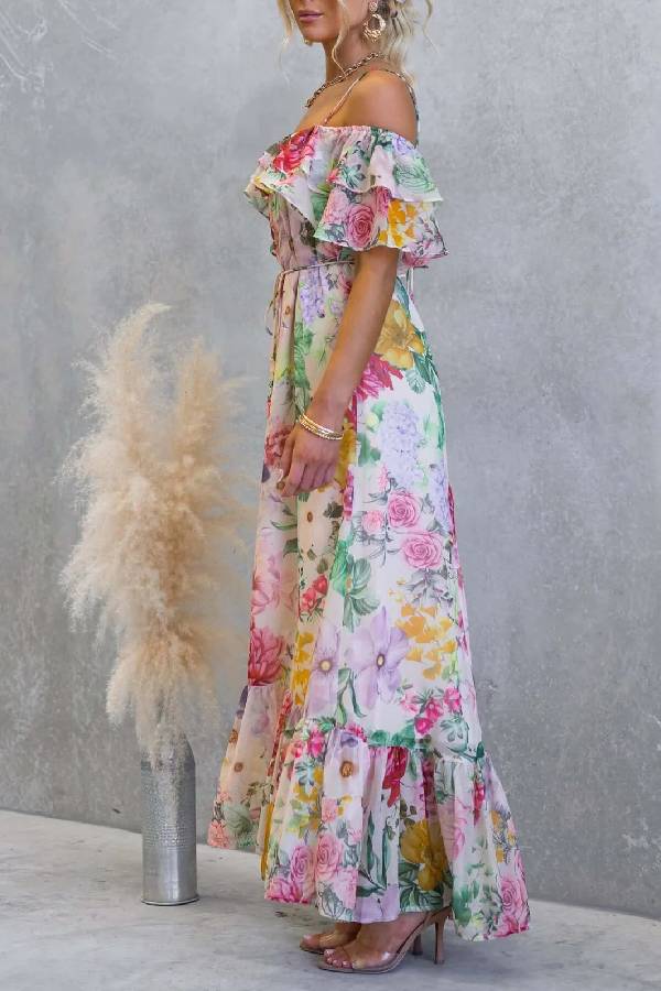 Secret Gardenia Maxi Dress